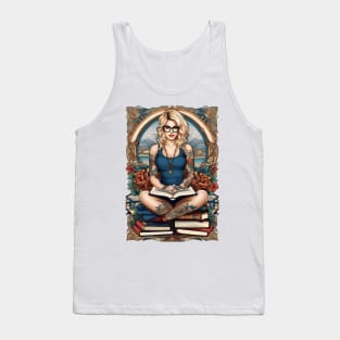 Bookish Blonde Tank Top